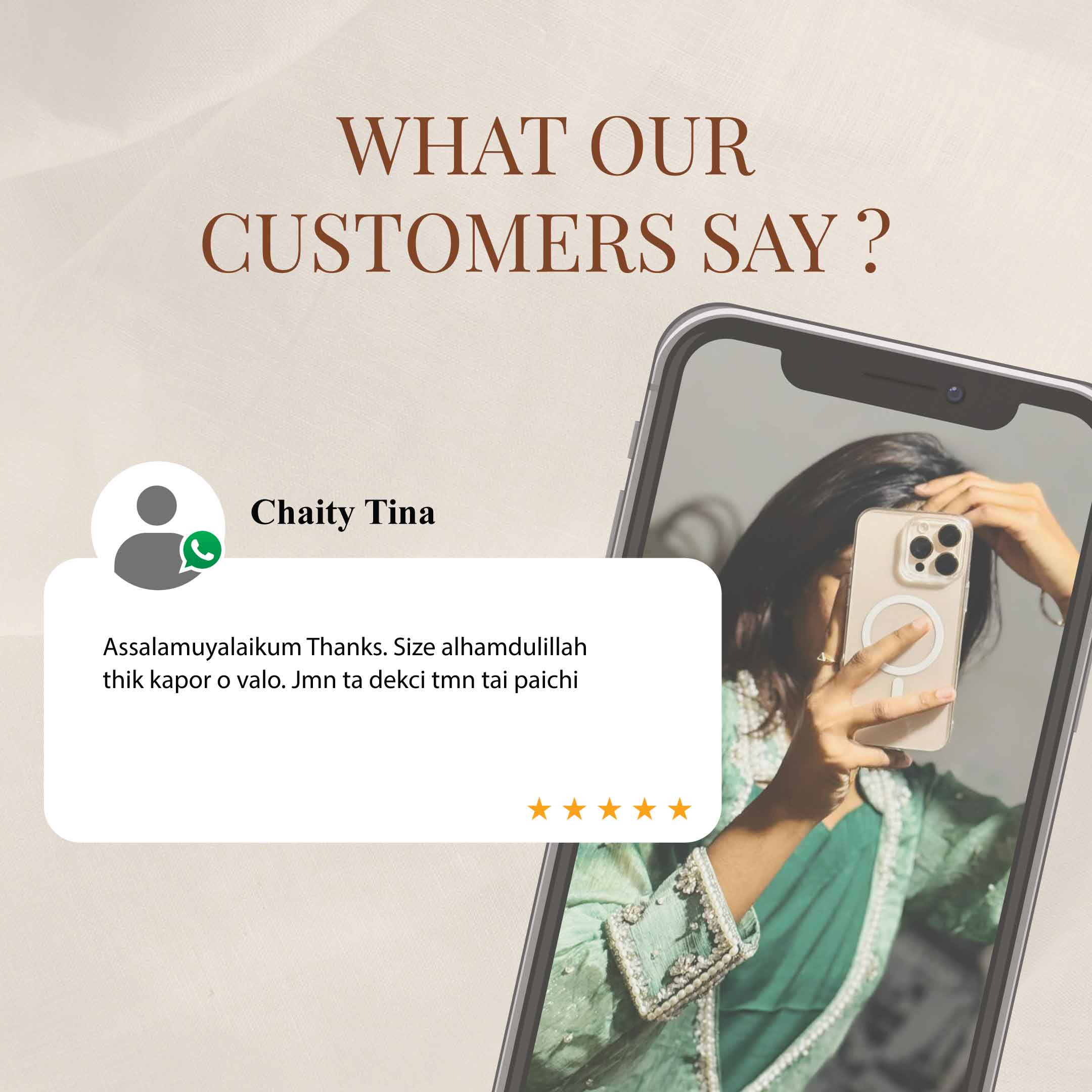 Customer Review Screenshot