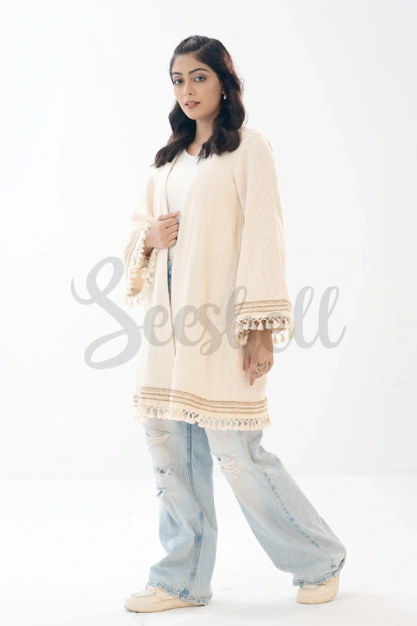 Ivory Heavy cotton outer wear — 3