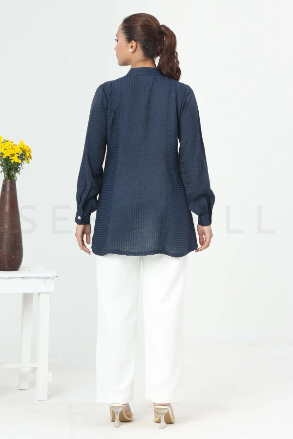 Midnight blue Button work tops — 5