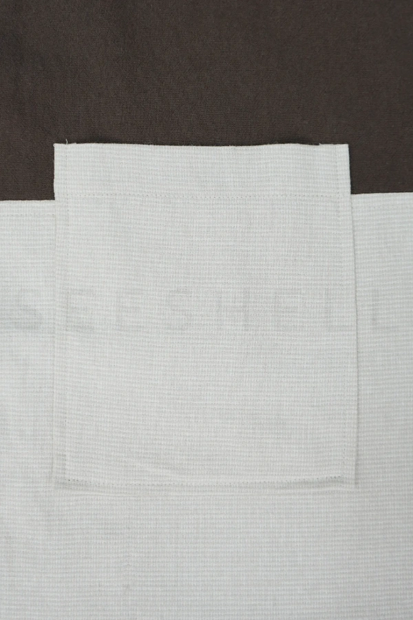 Cream & Brown Stylish Half Sleeve Shirt — 6