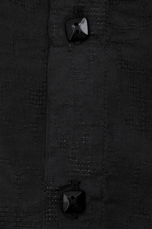 Black premium cotton fabric long sleeve shirt — 4
