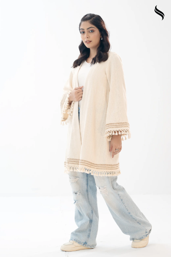 Ivory Heavy cotton outer wear (Ivory White Color) 02