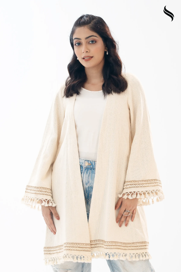 Ivory Heavy cotton outer wear (Ivory White Color) 03