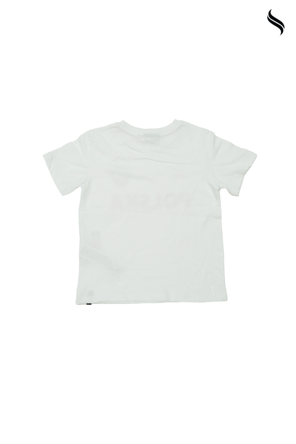SEESHELL Kid's Boys T-Shirt Cotton Regular Fit Print Red White (White Color) 05