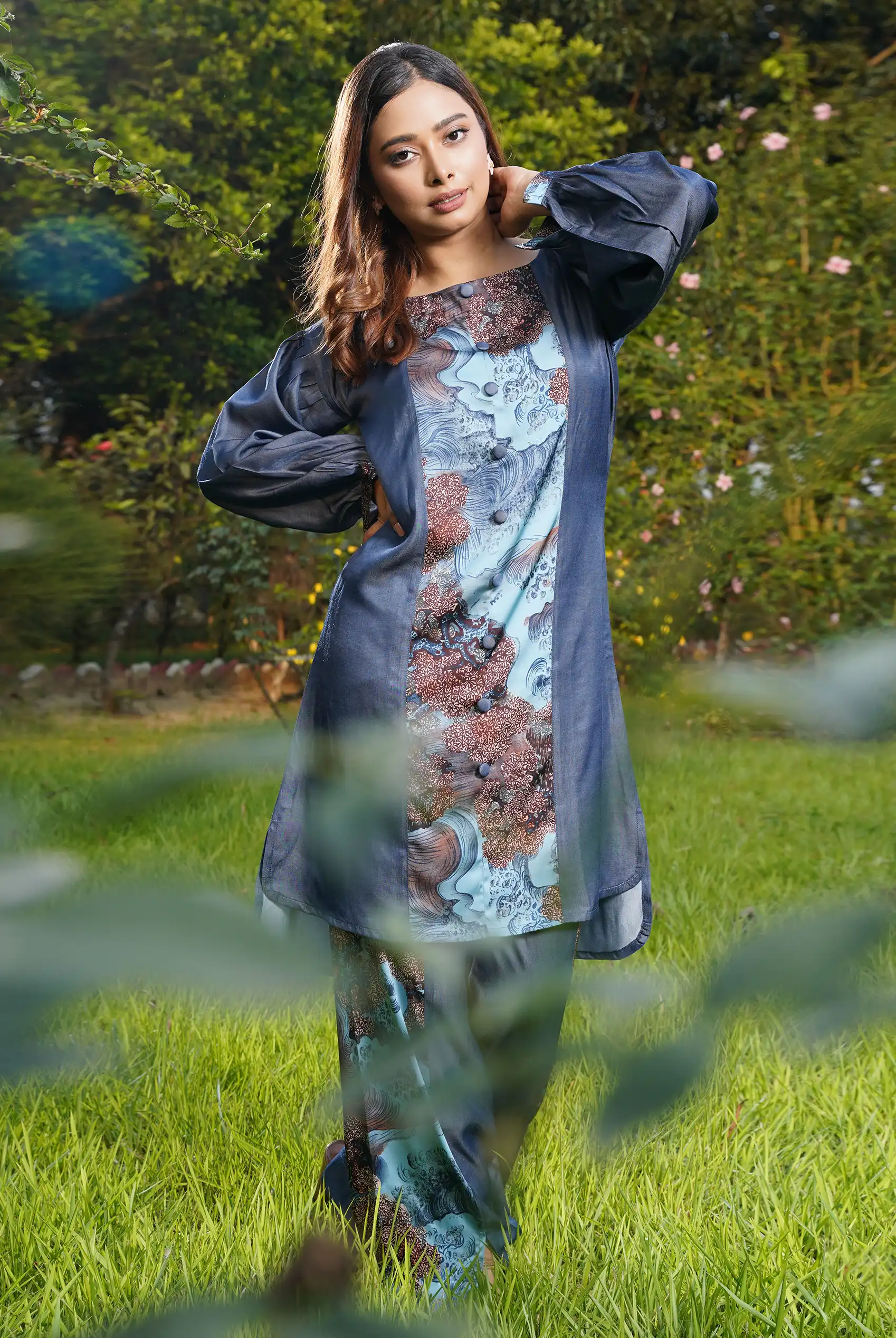 Half & Half Abstract Print Set