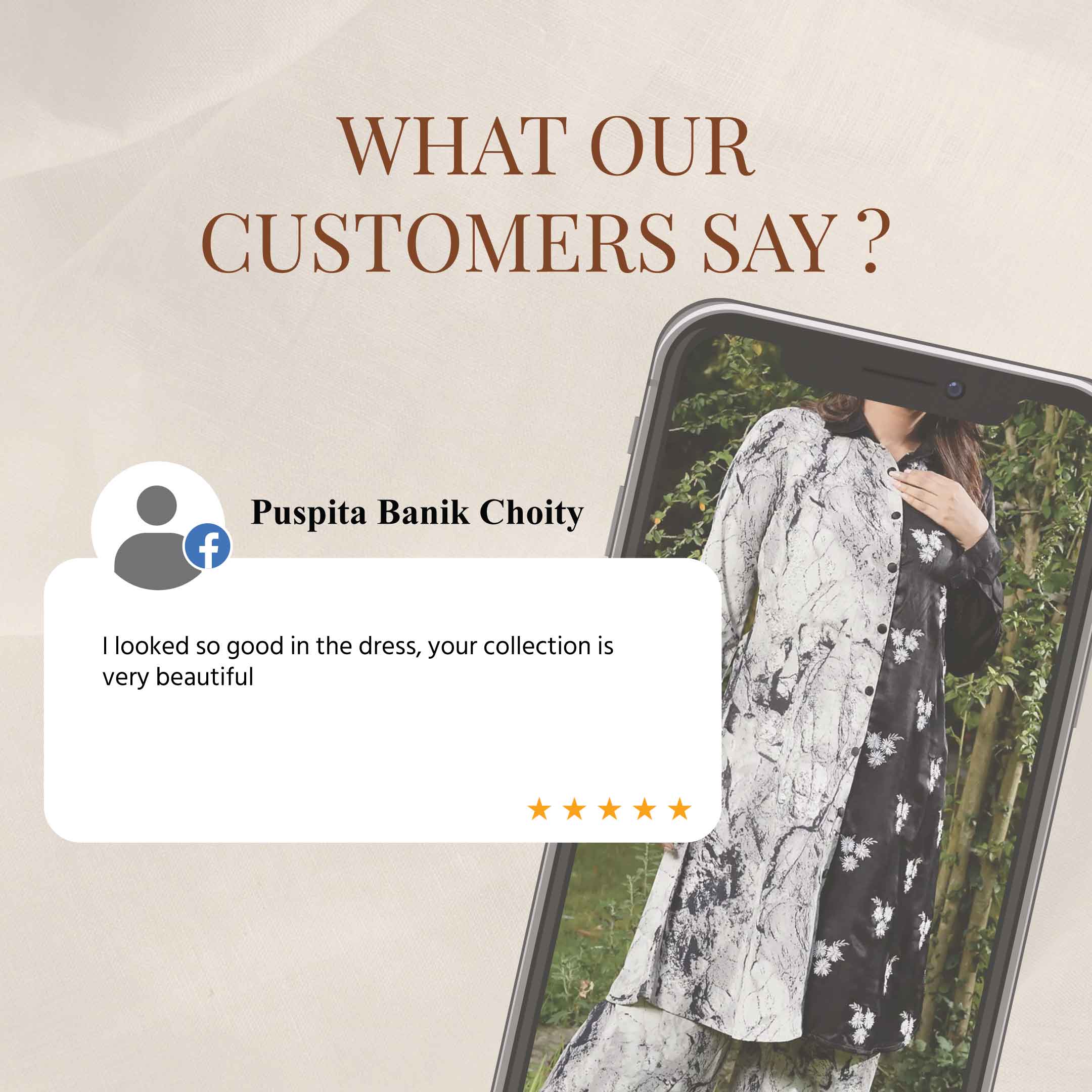 Happy customer