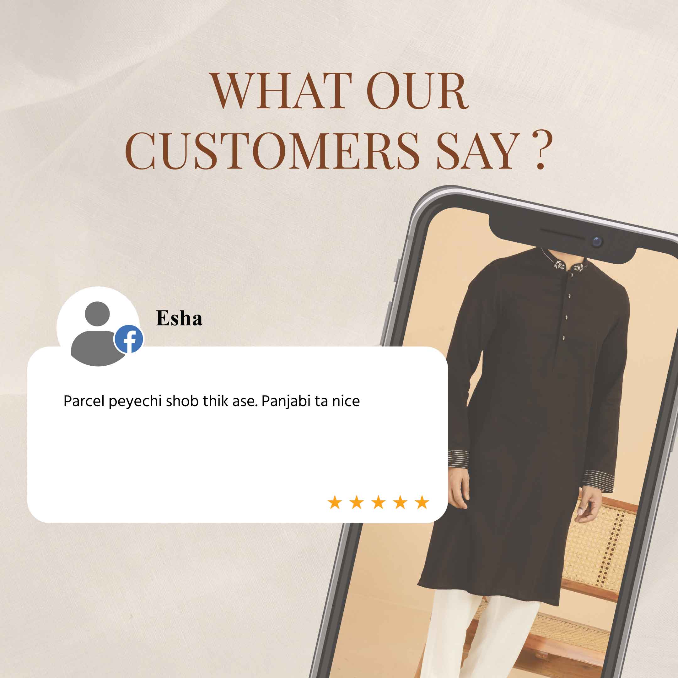 Happy customer