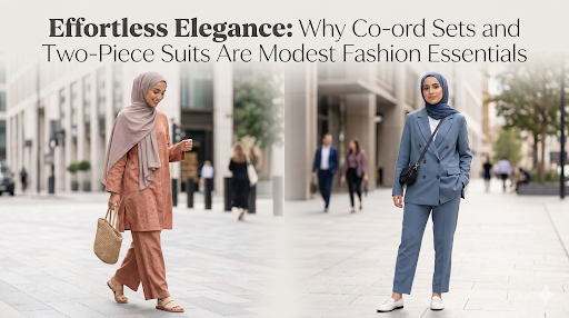 Effortless Elegance: Why Co-ord Sets and Two-Piece Suits Are Modest Fashion Essentials
