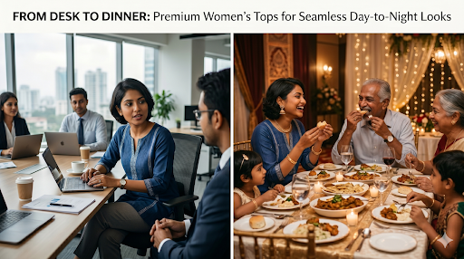 From Desk to Dinner: Premium Women's Tops for Seamless Day-to-Night Looks