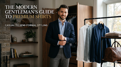 The Modern Gentleman’s Guide to Premium Shirts: Casual to Semi-Formal Styling